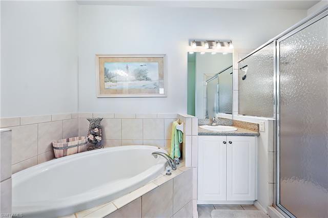 Master bath soaking tub