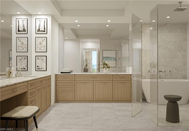 Owner Bathroom - All artist’s renderings are proposed concepts shown only for marketing purposes and are based upon current development plans, which are subject to change by the developer, WSR-Colony, LLC, which reserves the right to make changes at its sole discretion, without prior notice or approval of the purchaser.