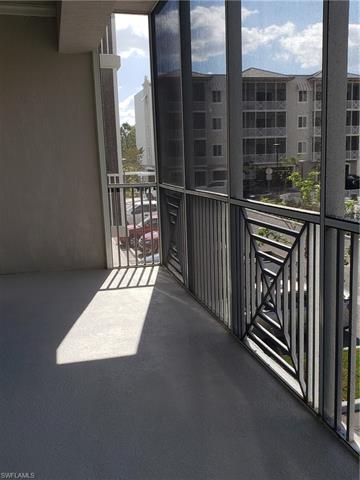 Large screened balcony