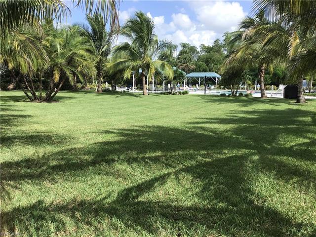 Pool area with open space