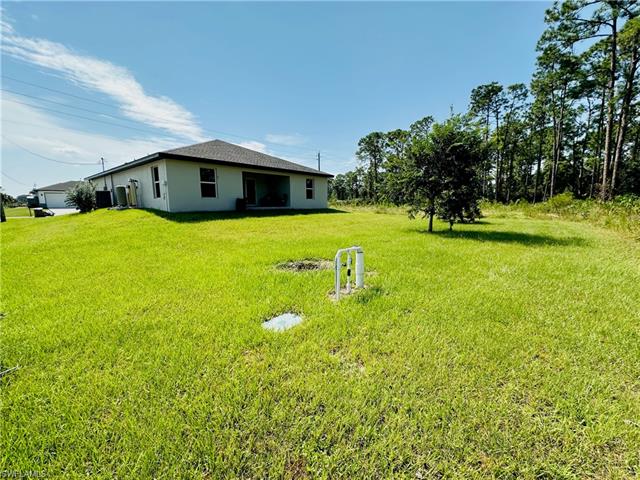 Right Basck Corner View of yard to the front