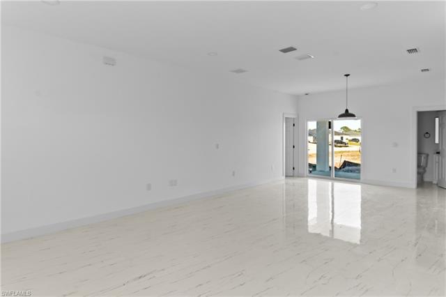 View of spare room