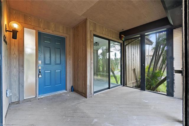 View of exterior entry
