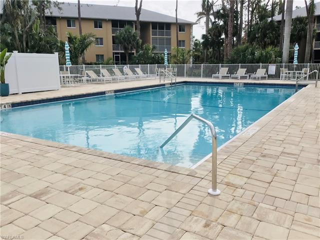 One of the two heated pools