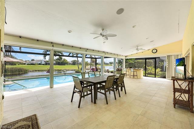 Lanai features hurricane shutters.