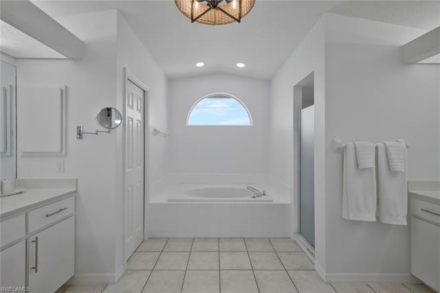Primary Bath with Tub, Shower, Duels Sinks with Make-Up Vanity