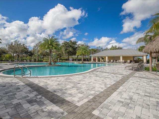Pool featuring a patio area