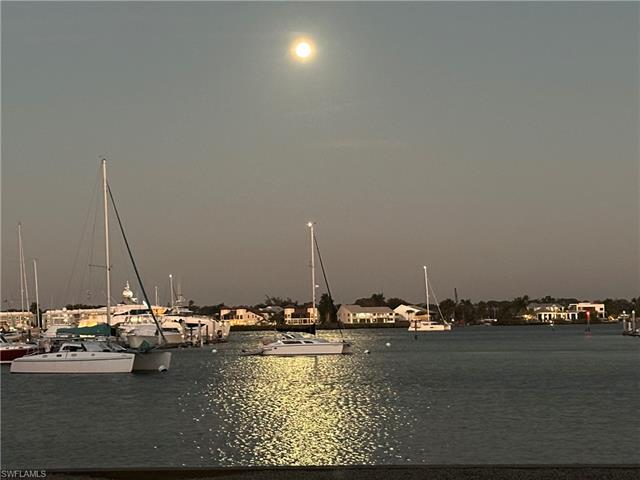 Moon rise over Naples Bay
